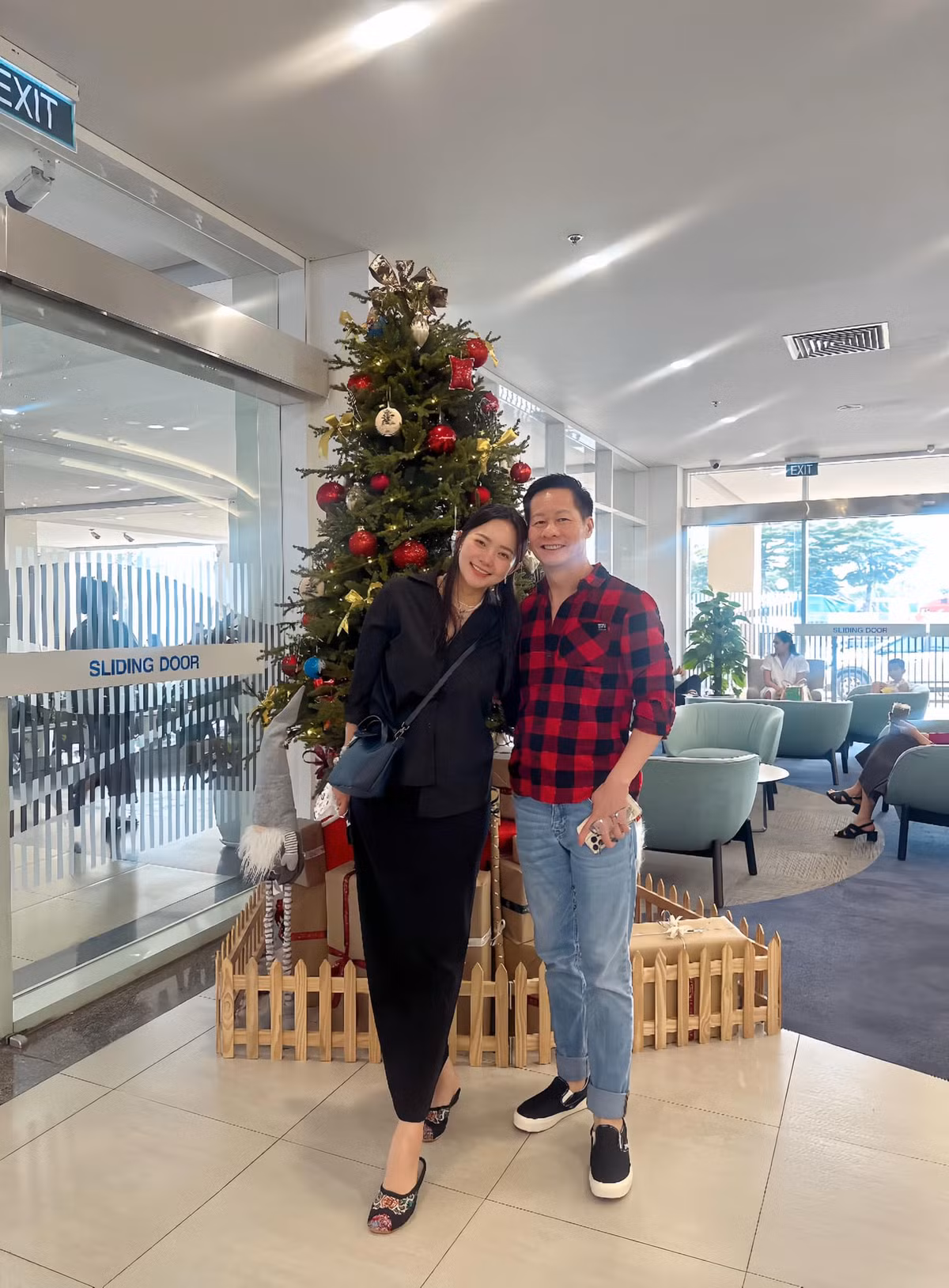 Vợ trẻ của đại gia Đức An quyết tâm giảm cân sau những lo ngại về sức khỏe. Ảnh: FB Phan Như Thảo