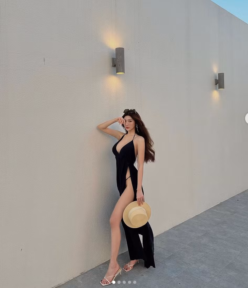 Cô chuyên kinh doanh các sản phẩm làm đẹp, có niềm đam mê với du lịch, nghệ thuật. Ảnh: IGNV