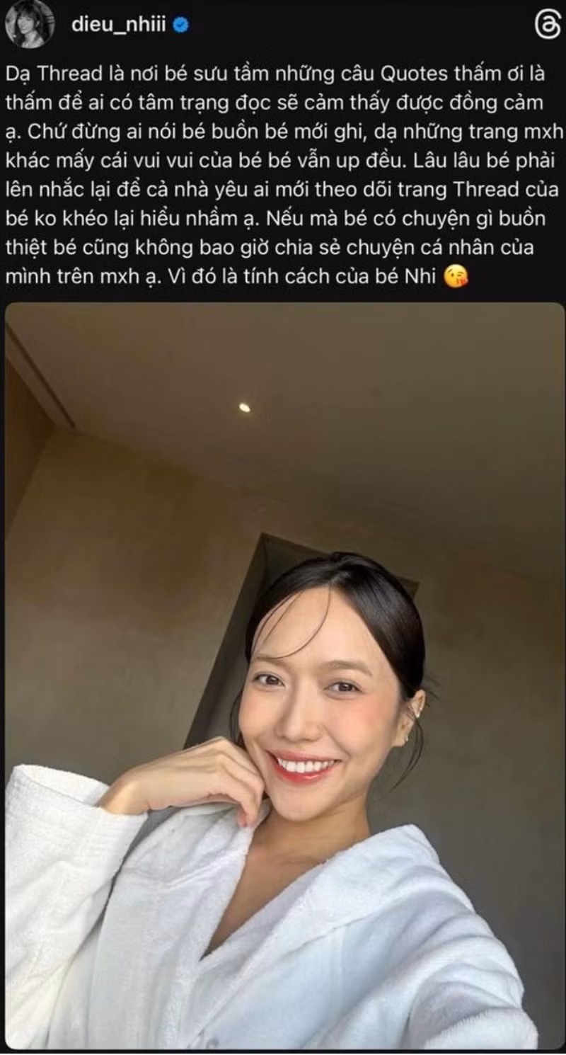 Diệu Nhi lên tiếng làm rõ chi tiết nghi trục trặc với Anh Tú.