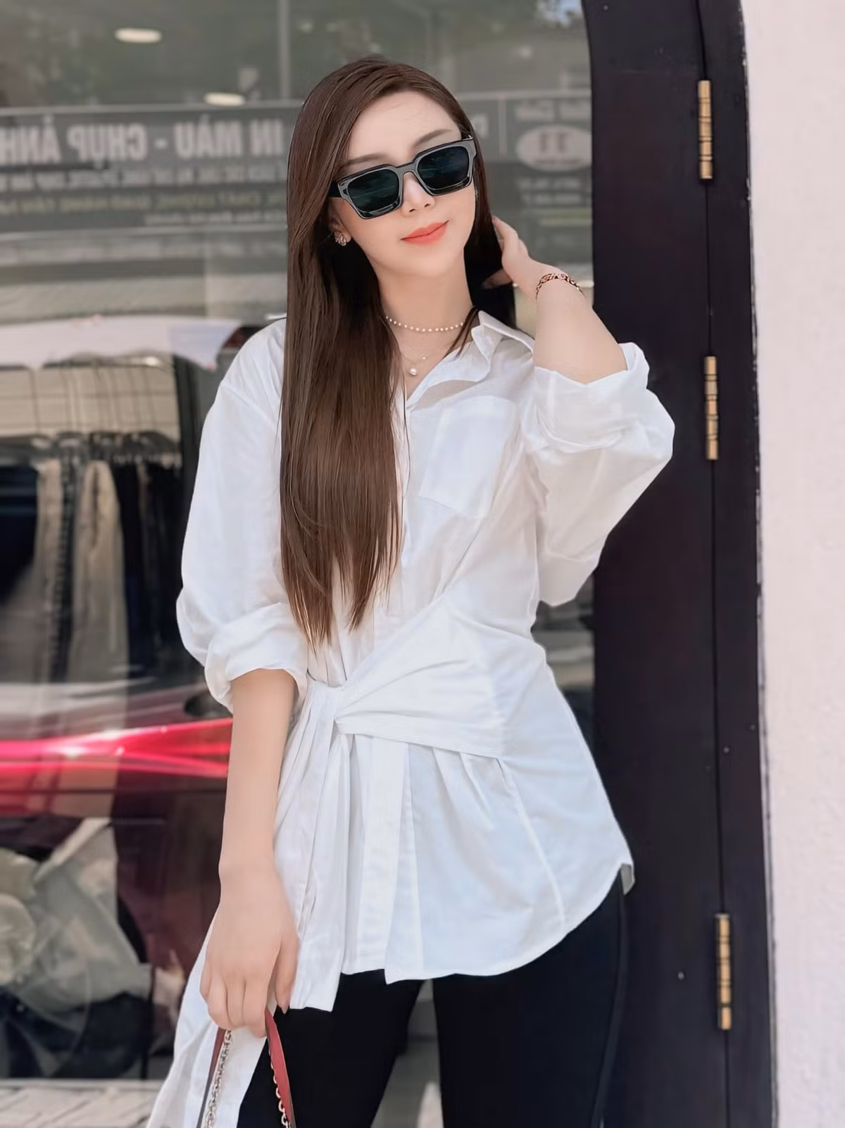 Cô ít khi khoe khoang về những gì mình có mà tập trung vào sự nghiệp diễn xuất. Ảnh: FB Quỳnh Nguyễn