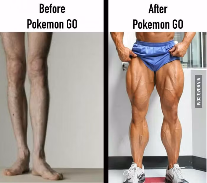 Pokémon Go đó là yêu cầu người chơi phải thực sự di chuyển để bắt Pokémon nên sẽ đem lại nhiều lợi ích cho cơ thể bạn. Sức khỏe sẽ được cải thiện, đầu óc cũng trở nên minh mẫn hơn. Trên hết nếu luyện tập đủ độ, bạn còn có cơ hội sở hữu một thân hình siêu chuẩn nữa cơ.