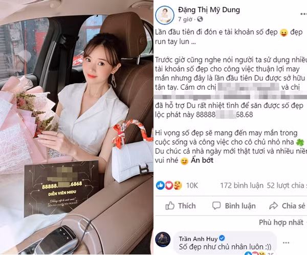 Mới đây, Midu gây chú ý khi khoe tài khoản ngân hàng số đẹp, từ đây cô nàng chính thức gia nhập vào hội sao Việt sở hữu số tài khoản ngân hàng "khủng".
