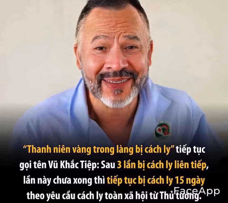 Vừa hết đợt cách ly về nhà thì khu chung cư của anh lại tiếp tục bị cách ly vì có trường hợp dương tính. Ảnh: Facebook