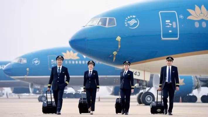 Mức lương này bằng khoảng 75% so với phi công nước ngoài cũng đang làm việc tại hãng. Ảnh: Tuoitrethudo.