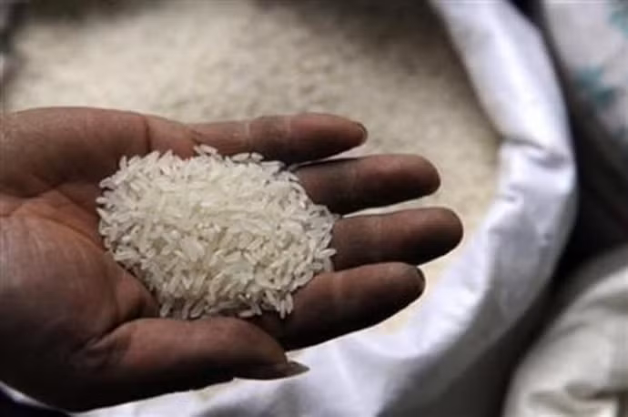 Trong khi đó, gạo giả thường đồng đều, chiều dài khoảng 10 mm, trong suốt và không có cám, nguyên vẹn không có hạt nào bị gãy vụn. Ảnh: Internet.