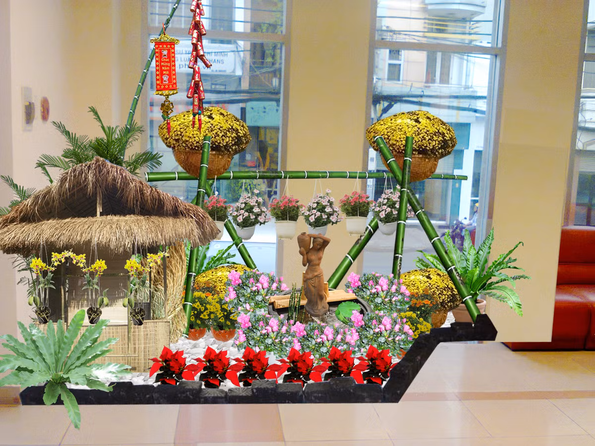 Bí quyết chọn hoa chơi Tết đẹp, sang lại tiết kiệm ai nhìn cũng "trầm trồ" Bi quyet chon hoa choi Tet dep, sang lai tiet kiem ai nhin cung