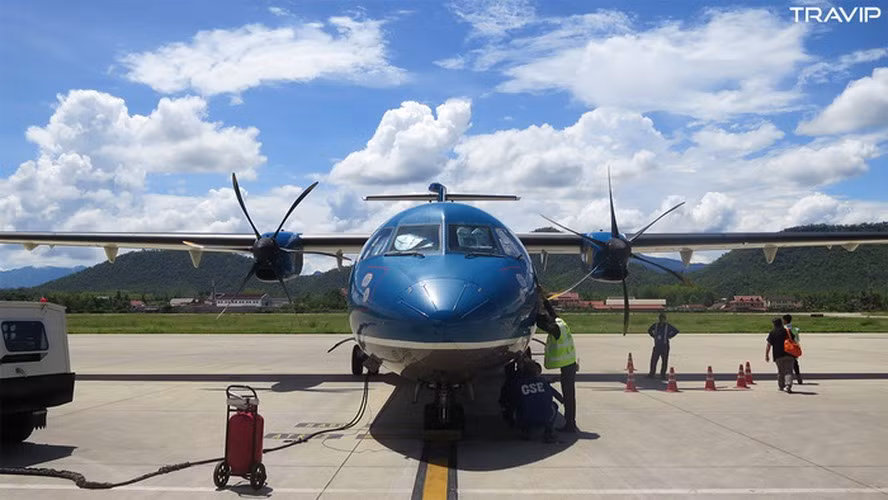 Trong quá khứ, Vietnam Airlines đã sử dụng đội bay với tổng số 16 chiếc ATR-72-500 để khai thác trên các chặng bay ngắn và sân bay nhỏ. Ảnh: Traveltrip.