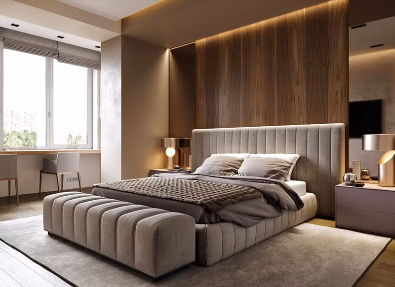 Không có chỗ để ngồi trong phòng ngủ là sai lầm hầu hết gia chủ mắc phải. Nhiều người cho rằng nó không cần thiết thế nhưng sẽ tốt hơn nếu có một hoặc hai chiếc ghế trong phòng ngủ.