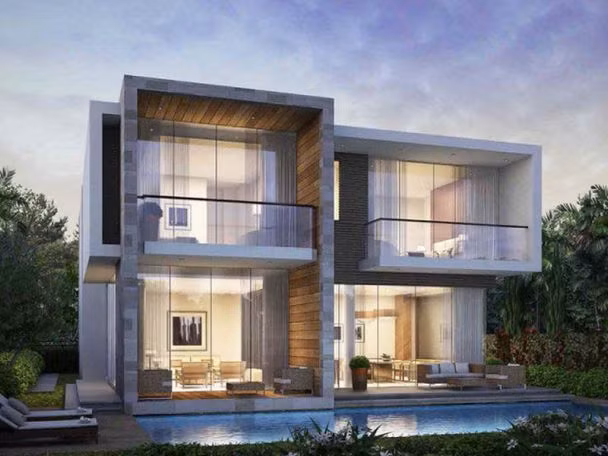 Nhà 2 tầng bằng kính hứa hẹn là thiết kế hiện đại bùng nổ trong năm nay.