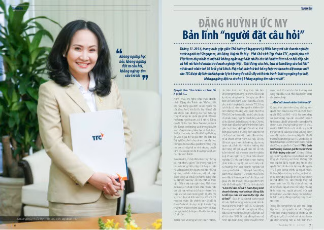 Theo mẹ kinh doanh trong lĩnh vực mía đường, ái nữ của đại gia Đặng Văn Thành nhanh chóng khẳng định tên tuổi của mình trên thương trường.