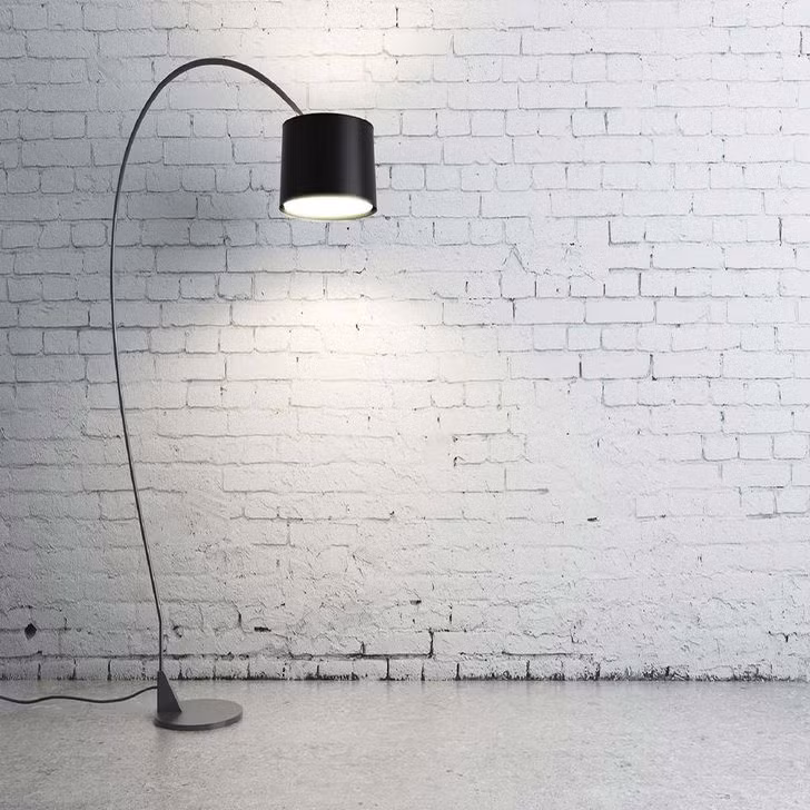 Với bức tường gạch, bạn hoàn toàn có thể để trống vẫn đảm bảo tính thẩm mỹ.