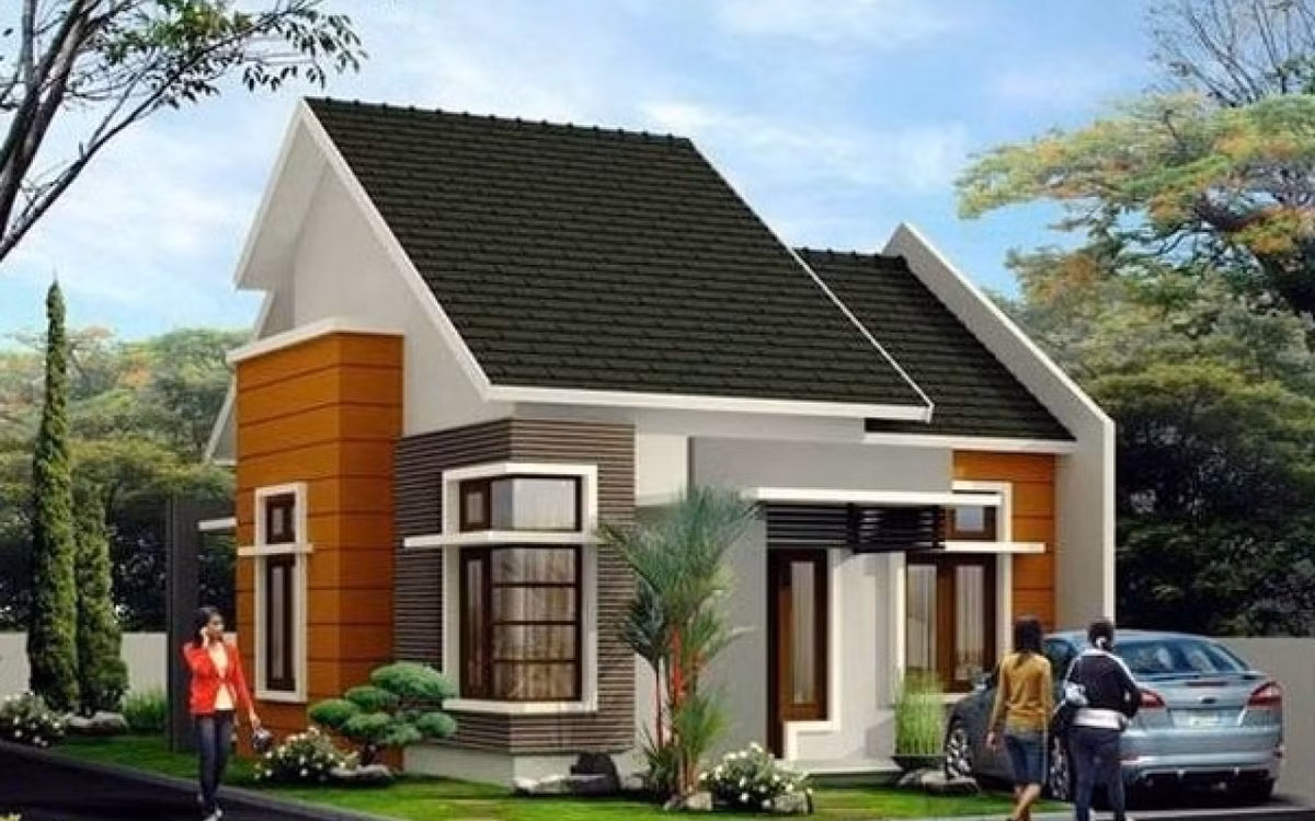 Thiết kế nhà cấp 4 có gác lửng và chi phí dưới 500 triệu cũng được nhiều người lựa chọn ở các vùng nông thôn. Ảnh: Internet.