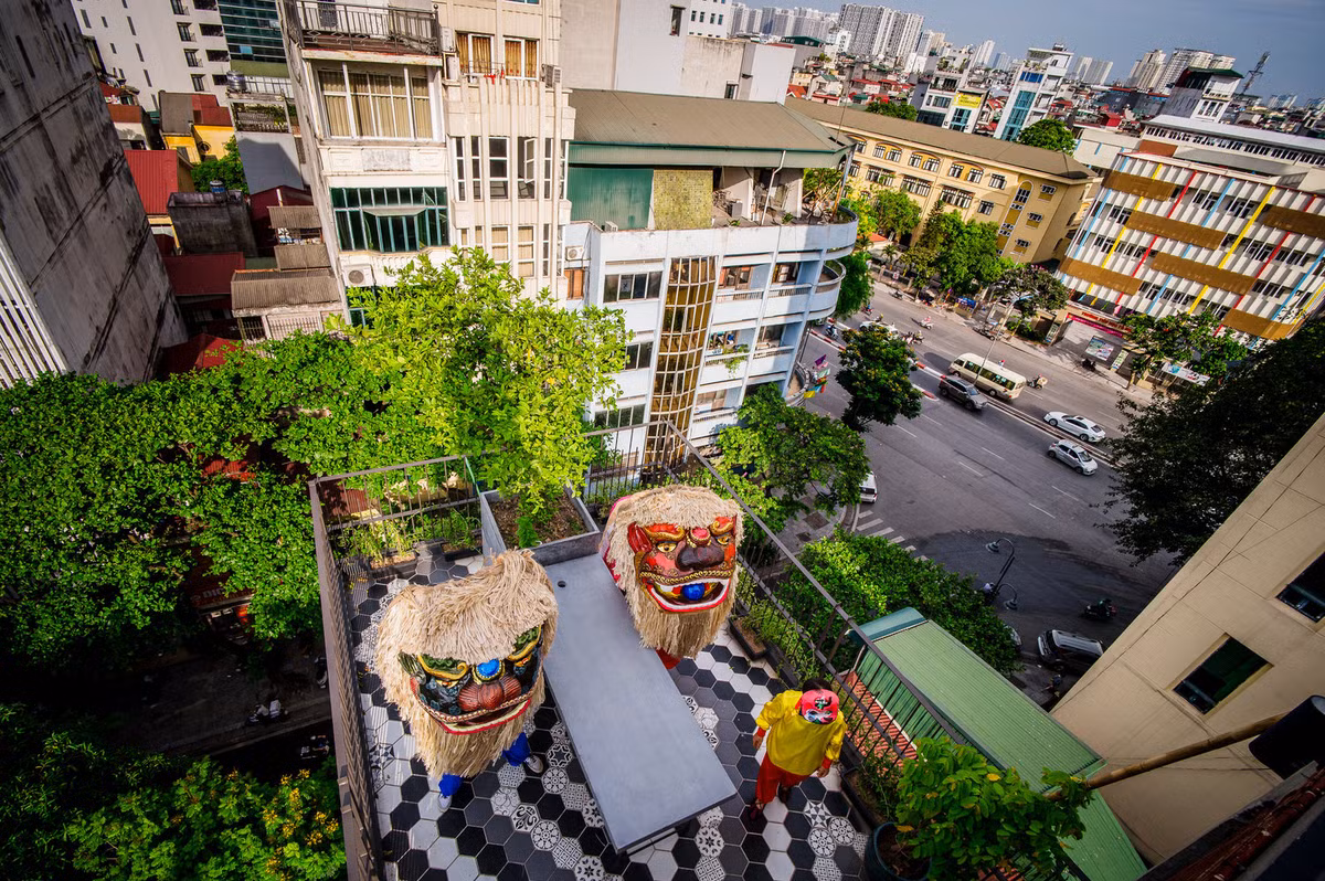 Sự tương tác giữa các tầng nhà được thúc đẩy và cùng nhau tạo ra một hệ sinh thái chung.