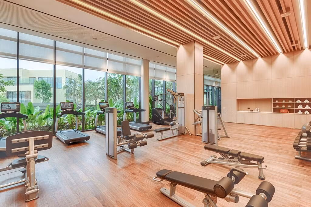 Phòng tập gym.