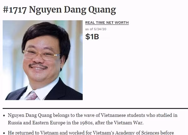Tai san ong chu Hoa Phat, Masan tang bao nhieu...lai thanh ty phu Forbes?