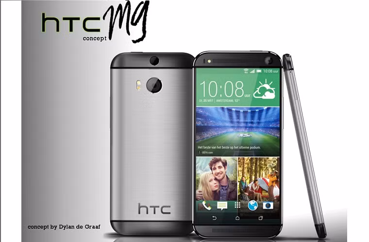  HTC One M9(HTC Hima): sở hữu màn hình LCS 5 inch 1080p, pin 2840mAH, RAM 3Gb, vi xử lý Snapdragon 810 Qualcomm, bộ nhớ trong 32 Gb và camera 20.7 Megapixel