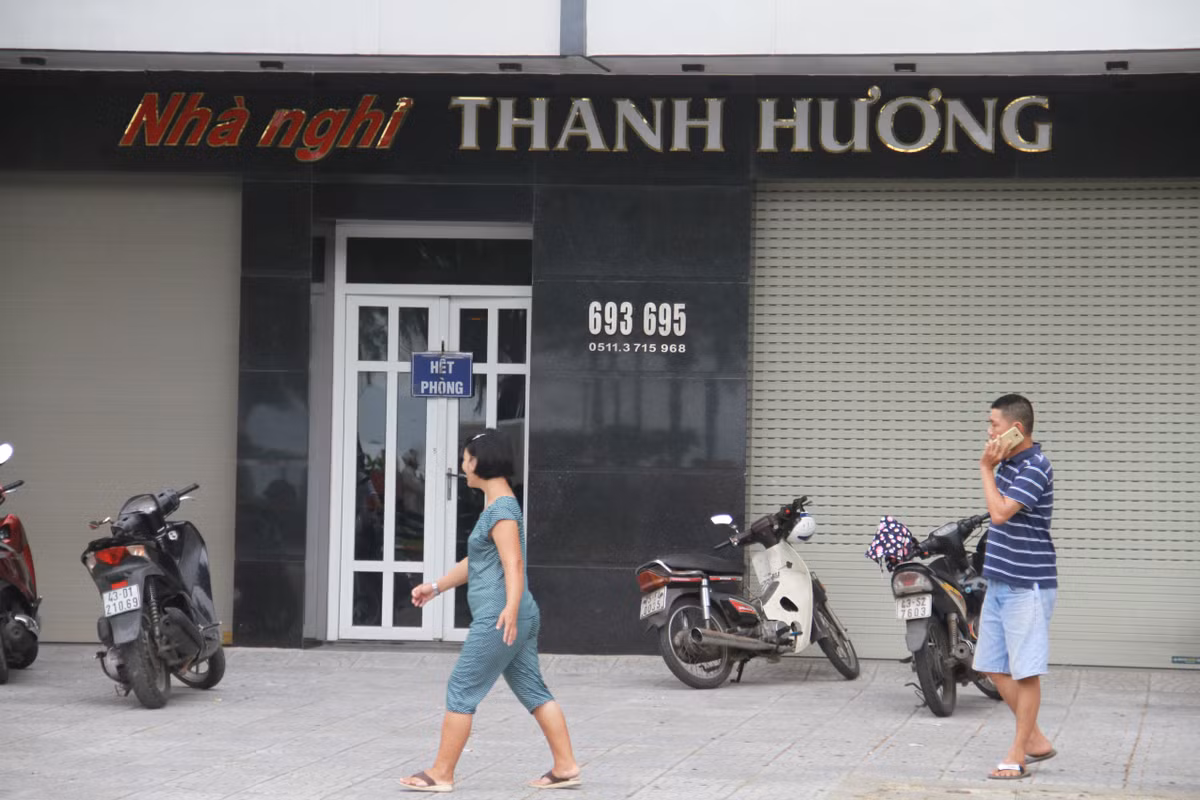Nhà nghỉ nơi xảy ra vụ việc. Nhà nghỉ nơi xảy ra vụ việc.