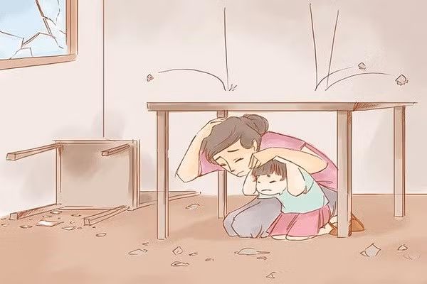 Kỹ năng ứng phó khi gặp động đất để an toàn tính mạng - Hình 2 Ky nang ung pho khi gap dong dat de an toan tinh mang-Hinh-2