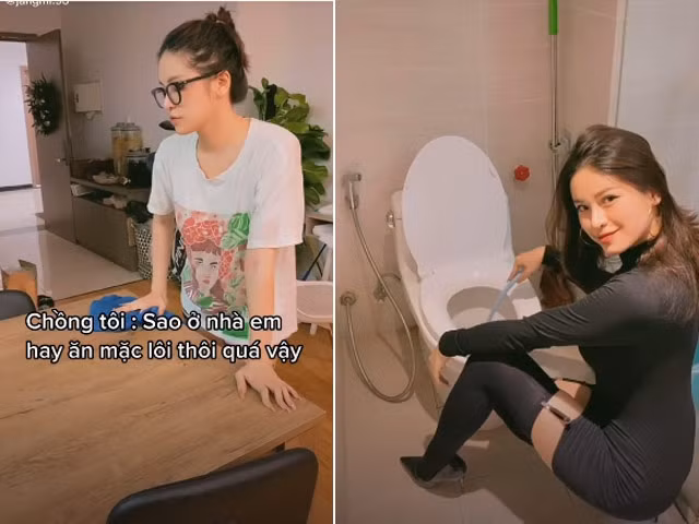 Từ đó mà trên MXH trong mùa dịch bất ngờ rộ lên trào lưu này. Từ hình ảnh lôi thôi, nhếch nhác khi phải ở nhà làm việc quá nhiều, thông qua trào lưu này các chị em đã có màn "lột xác" vô cùng ngoạn mục. Ảnh: Tổng hợp