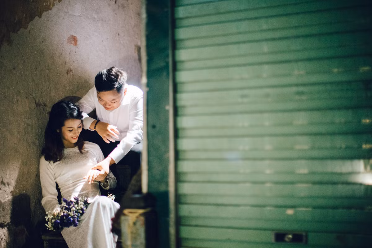 Không có nhiều thời gian hẹn hò nhưng đã chuẩn bị làm đám cưới, cả Trung và Giang đều tin vào quyết định của mình và cái duyên tình cờ đã làm nên hạnh phúc của họ.