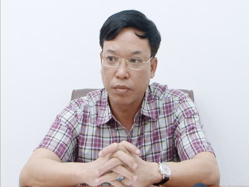 Chủ tịch UBND quận Long Biên 2021-2026 - ông Nguyễn Mạnh Hà. 