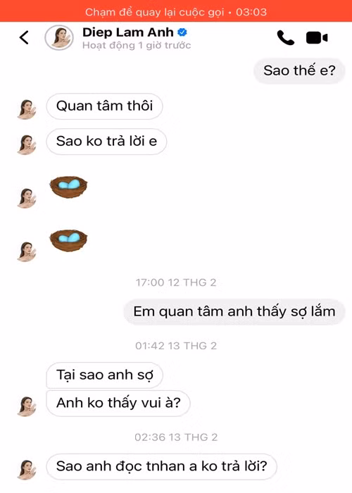 Chồng cũ Diệp Lâm Anh nhắn nhủ nữ người mẫu: “Em à! Anh đã nhiều lần không lên tiếng không có nghĩa là anh không nhìn và nghe thấy những gì em đang làm, chúng ta đã ly hôn rồi em". Ảnh: FB Đức Phạm.