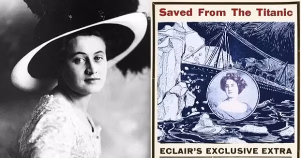 Nữ diễn viên Dorothy Gibson, một người sống sót trên tàu Titanic đã đóng vai chính trong bộ phim "Saved From the Titanic" (Được cứu sống từ tàu Titanic) mô phỏng lại đúng thảm họa đã xảy ra. Cô thậm chí còn mặc lại bộ đồ vào ngày thoát nạn.
