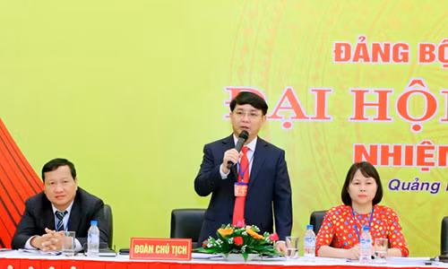 Ong Ha Hoang Viet Phuong giu chuc Pho Bi thu Thanh uy Quang Ngai