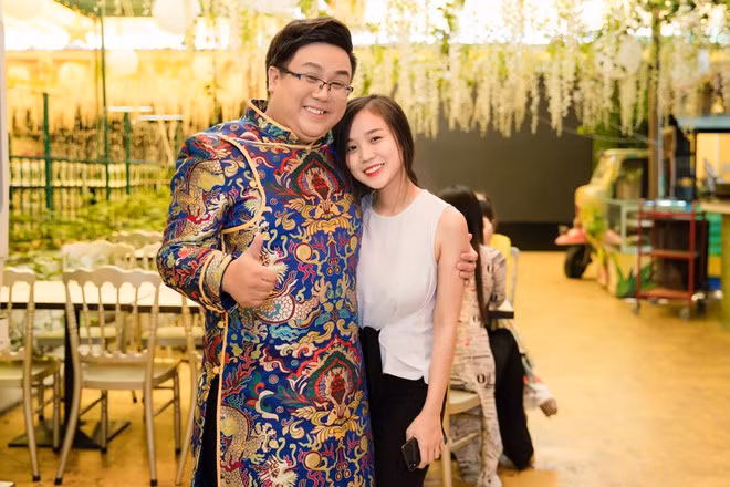 Gia Bảo và em gái Bảo Ngọc.