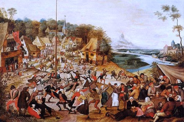 Vào một ngày hè năm 1518, Frau Troffea bắt đầu nhảy múa điên cuồng trên đường phố Strasbourg (Pháp) suốt ngày đêm, từ ngày này sang ngày khác mà không hề có âm nhạc.