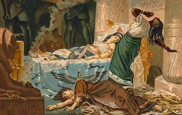 Một trong những trường hợp nổi tiếng minh chứng cho điều này là tướng quân Mark Antony và Nữ hoàng Cleopatra. Hai người đã tự sát sau khi quân đội của Mark Antony bị đánh bại trong trận Alexandria năm 30 trước Công nguyên.