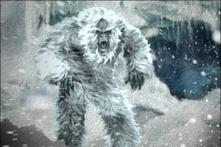  3. Bí ẩn Yeti: Yeti, tên tiếng Tây Tạng của Người tuyết đáng gờm, là một sinh vật có lông, giống như vượn được cho là sống ở vùng Hy Mã Lạp Sơn của Tây Tạng và Nepal.