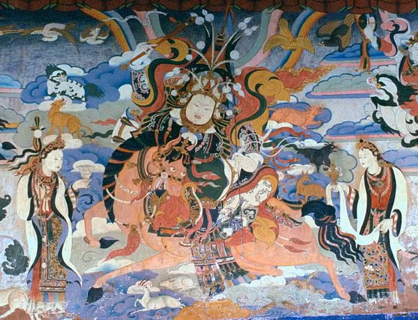 Theo những người kể chuyện về vua Gesar, họ gặp nhà vua hay thần linh trong giấc mơ. Sau khi tỉnh dậy, họ đột nhiên có khả năng kể chuyện một cách rành rọt về cuộc đời vua Gesar được viết thành hơn 1 triệu câu thơ. 