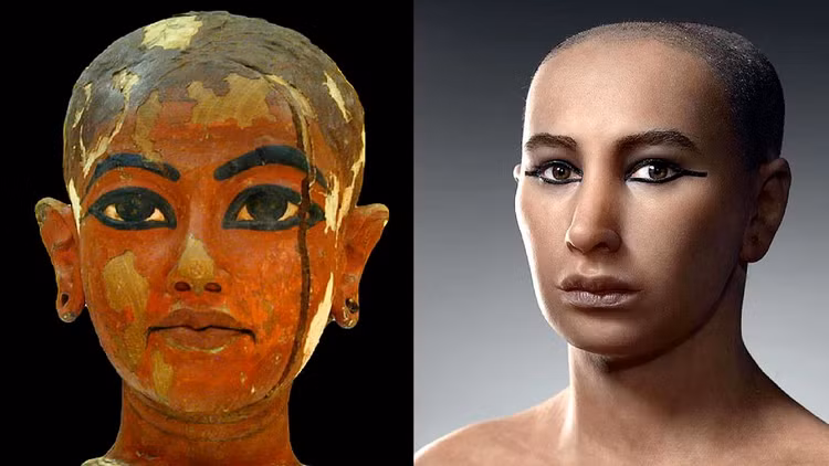 Điển hình là việc nhiều người tò mò pharaoh Tutankhamun có dung mạo như thế nào. Để giải mã bí ẩn này, một nhóm chuyên gia đến từ Australia, Italy, và Brazil đã sử dụng mô hình kỹ thuật số và kết quả đo hộp sọ xác ướp của nhà vua Ai Cập có sẵn từ trước để tái tạo gương mặt.