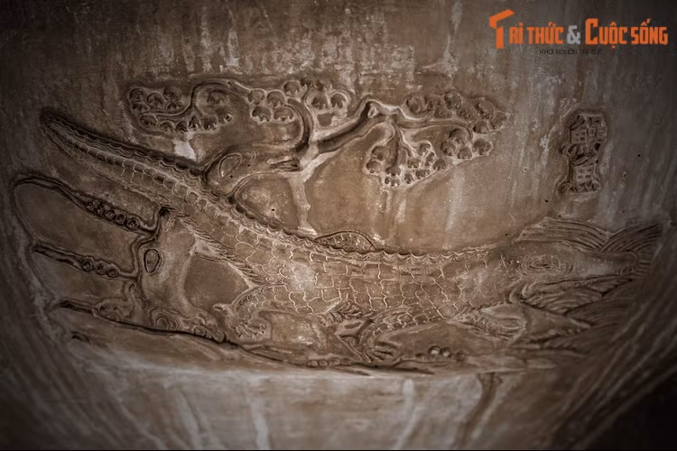 Chương đỉnh là chiếc đỉnh thứ ba của Cửu đỉnh. Trên chiếc đỉnh này có hình tượng “Ngạc ngư”, là con cá sấu. Trong Sách Đỏ Việt Nam, cá sấu hoa cà thuộc diện Tuyệt chủng ngoài thiên nhiên, cá sấu Xiêm thuộc diện Rất nguy cấp.