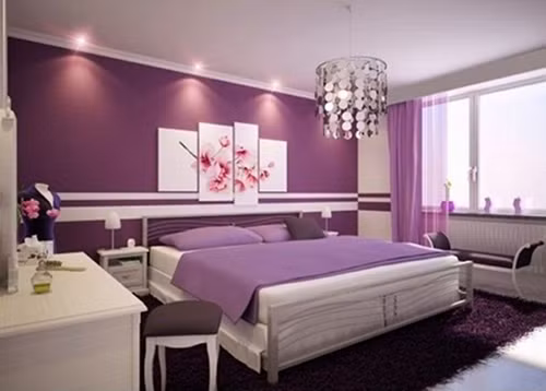 Phong thuy: Han che cam hoa gia trong phong ngu