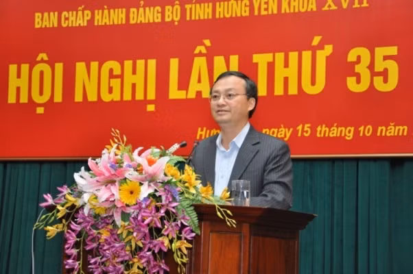 Bi thu tinh Hung Yen giu chuc Tong Giam doc Dai Tieng noi Viet Nam
