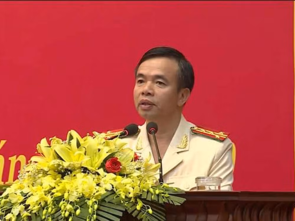 Đại tá Nguyễn Tiến Nam, Giám đốc Công an tỉnh Quảng Bình. 