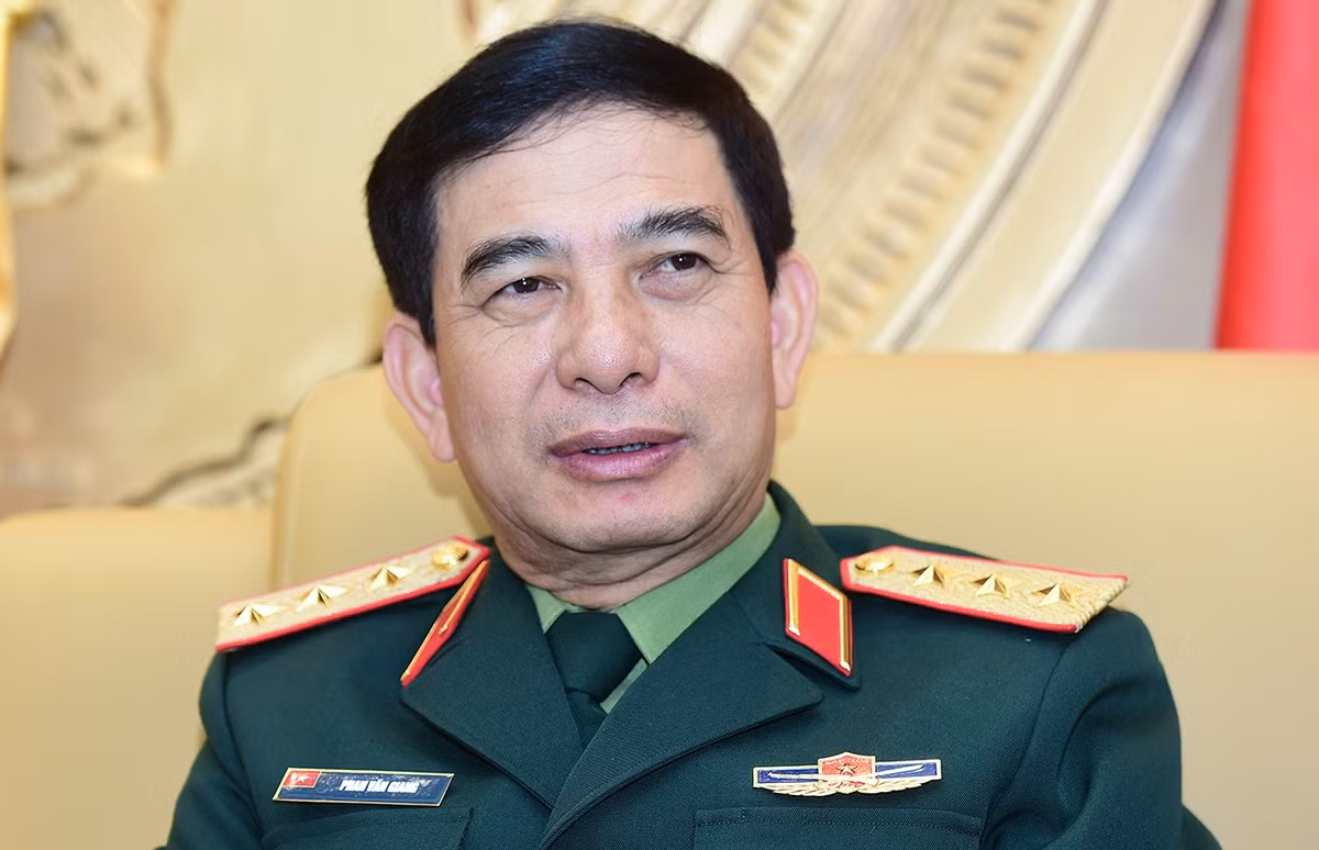 Thượng tướng Phan Văn Giang - Bộ trưởng trưởng Bộ Quốc phòng trúng cử đại biểu Quốc hội khóa XV tại Thái Nguyên. 