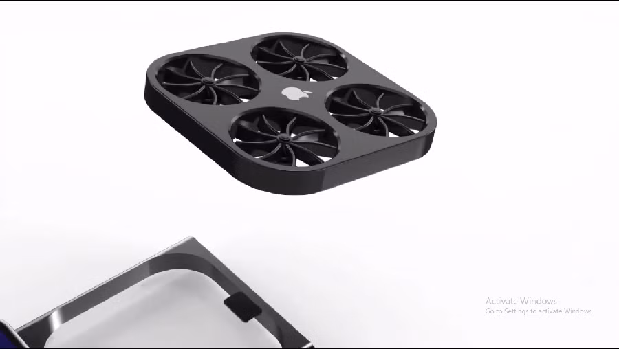 Ngoài camera bay, iPhone XX Ultra còn có cụm camera sau với ống góc rộng 200MP, hỗ trợ quay video 8K và ống kính tiềm vọng 16MP giúp zoom quang 10x và zoom số 100x.