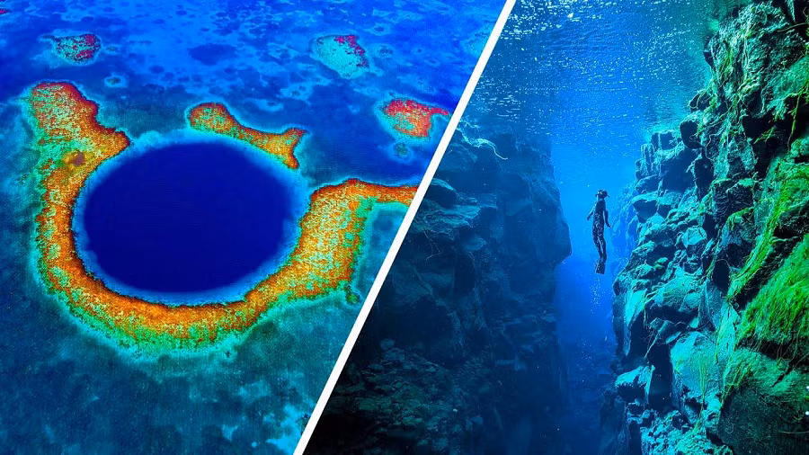 Challenger Deep nằm trong vùng biển khơi tăm tối (hadal zone), được đặt theo tên thần Hades trong thần thoại Hy Lạp, vị thần cai quản địa ngục.