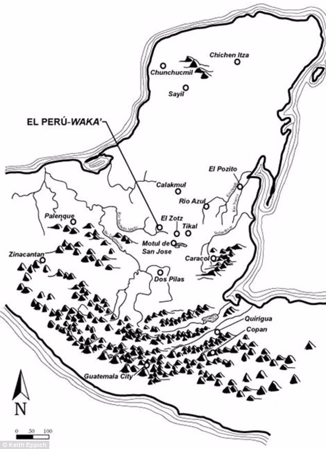 El Peru-Waka từng là nơi có nhiều tuyến thương mại lớn từ Bắc xuống Nam và từ Đông sang Tây.