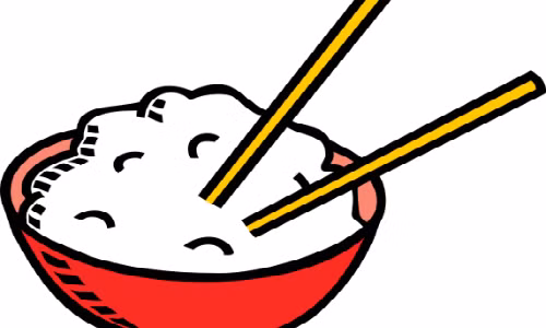 Bởi, chỉ trong đám tang người ta mới cắm đũa lên bát cơm. Hành động này vô tình tạo ra hình ảnh về người đã khuất. Ảnh: WPClipart.