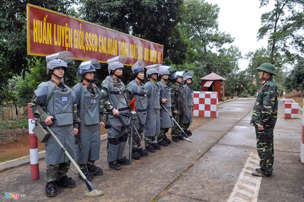 Để có được kết quả tốt như vậy, lực lượng công binh của Việt Nam đã trải qua một thời gian dài huấn luyện và rèn giũa các kỹ năng tác chiến, chiến đấu của mình trong thời bình. Nguồn ảnh: Zing.vn