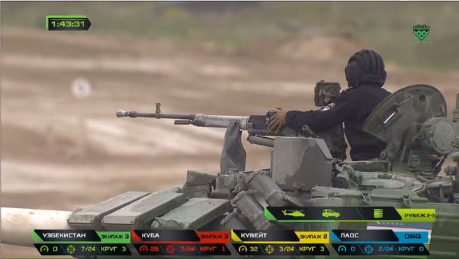 Tới tận vòng thi đấu cuối cùng, thậm chí đội Uzbekistan còn hạ được toàn bôn 3/3 bia và vẫn giữ được phong độ di chuyển cực kỳ ổn định. Tính tới thời điểm hiện tại, gần như Uzbekistan đã chắc suất vào vòng trong ngay từ khi vòng thi đấu thứ ba còn chưa bắt đầu. Nguồn ảnh: Armygames.