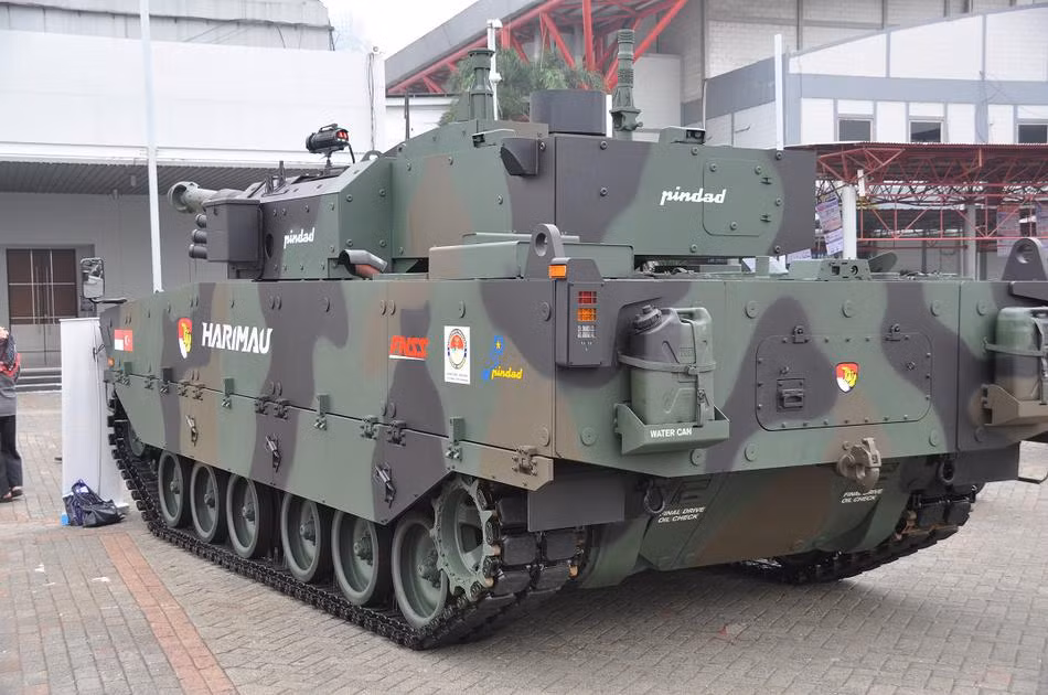 Black Tiger có chiều dài 6,9 m, rộng 3,3 m, cao 2,4 m, trọng lượng chiến đấu khoảng 32-35 tấn. Xe có thể lắp thêm module giáp bổ sung, nhưng điều này sẽ làm tăng trọng lượng xe. Nguồn ảnh: Sina.