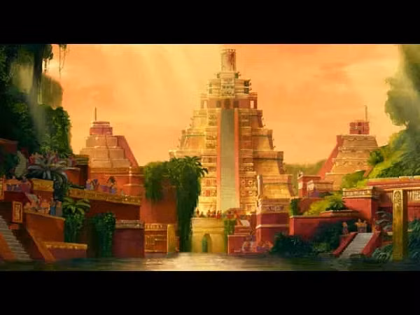 El Dorado là thành phố huyền thoại nổi tiếng nhất trong lịch sử loài người. Nó được cho là nằm lẩn khuất sâu trong rừng già Amazon, được bảo vệ cực kì cẩn mật, khó tìm đường vào và một khi vào thì sẽ không thể trở ra được.