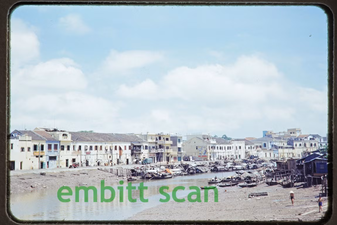 Sông Tam Bạc ở Hải Phòng năm 1954.