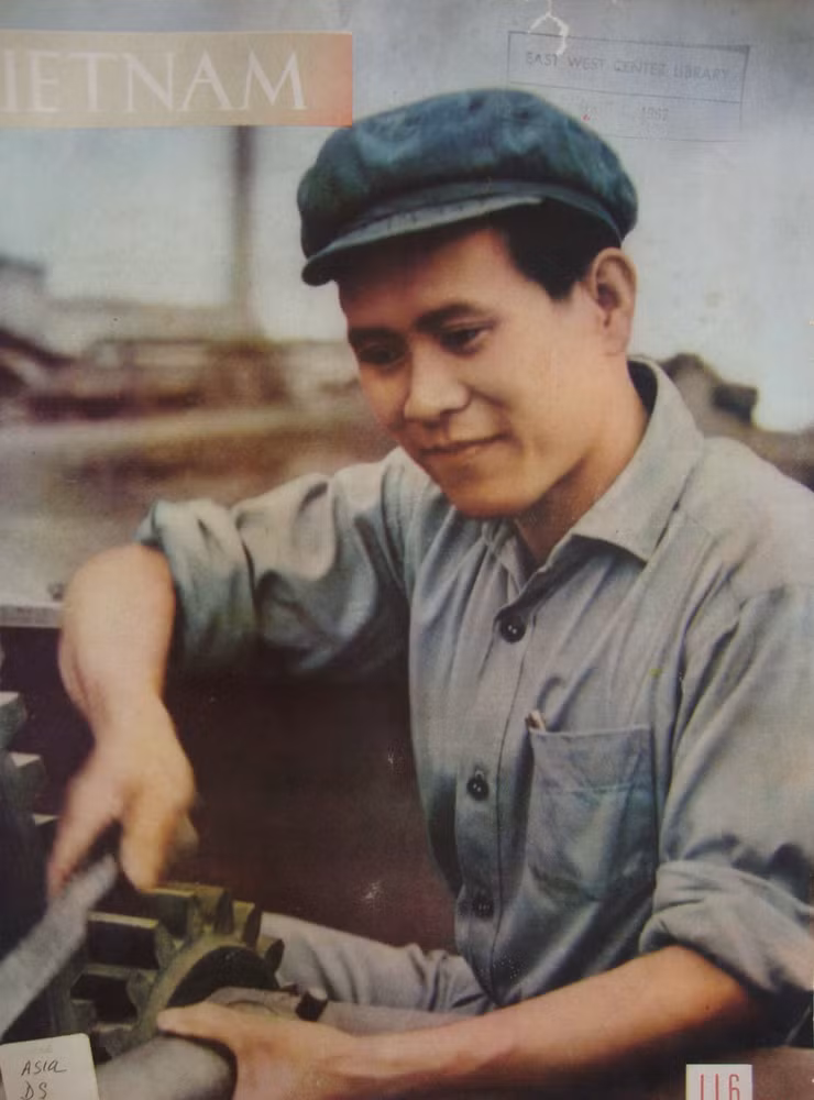 Chân dung người thợ máy.