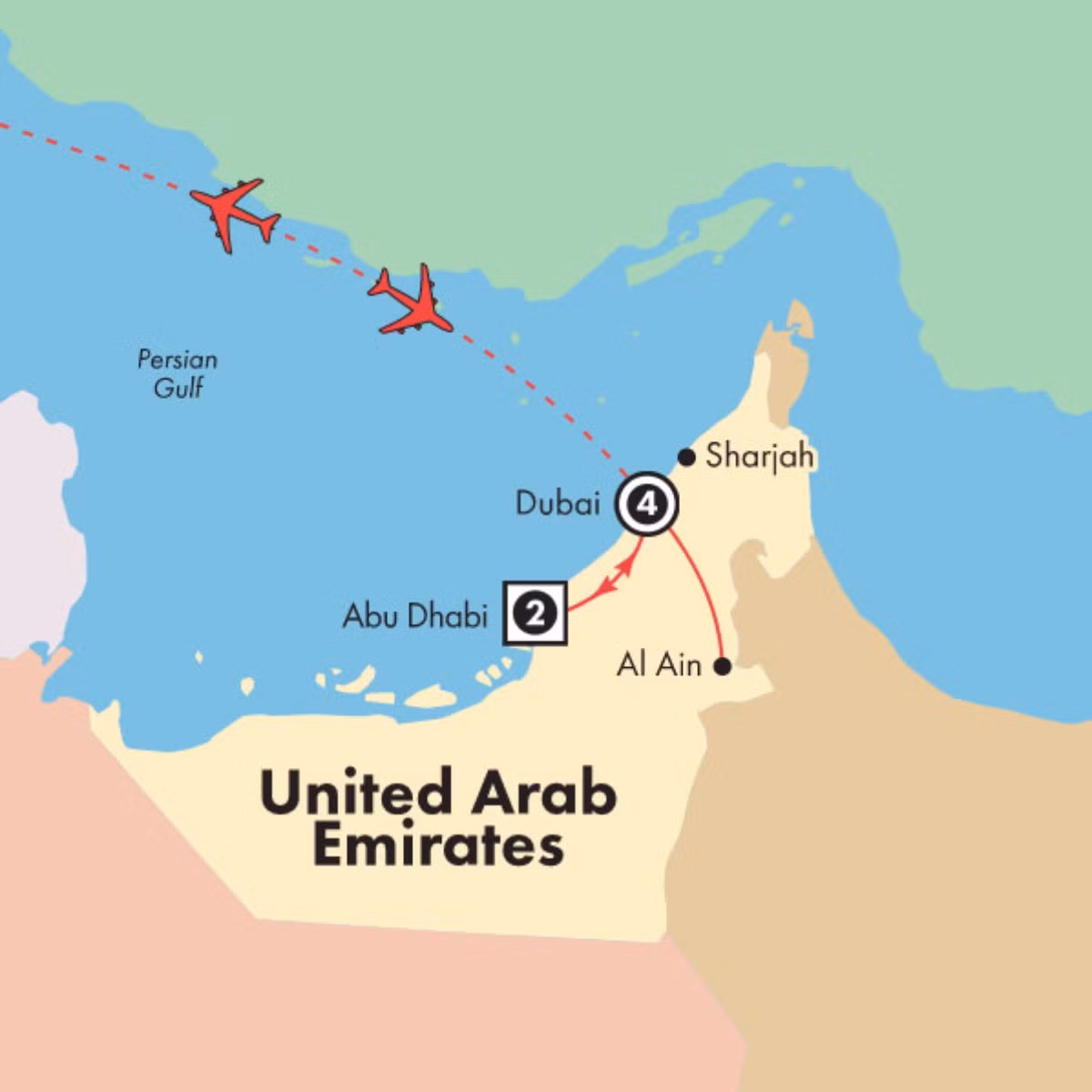 2. Dubai là một quốc gia: Thực tế, Dubai là một tiểu vương quốc và nó là một phần của United Arab Emirates. Nó không phải là một quốc gia thực sự và thậm chí cũng không phải là thủ đô của UAE.